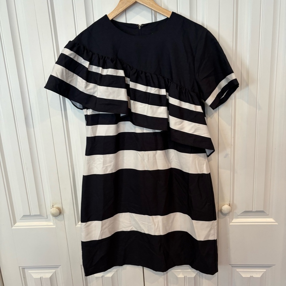 Banana‎ Republic Navy And White Stripe Dress Size Medium